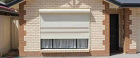 Roller shutters provide privacy and light control