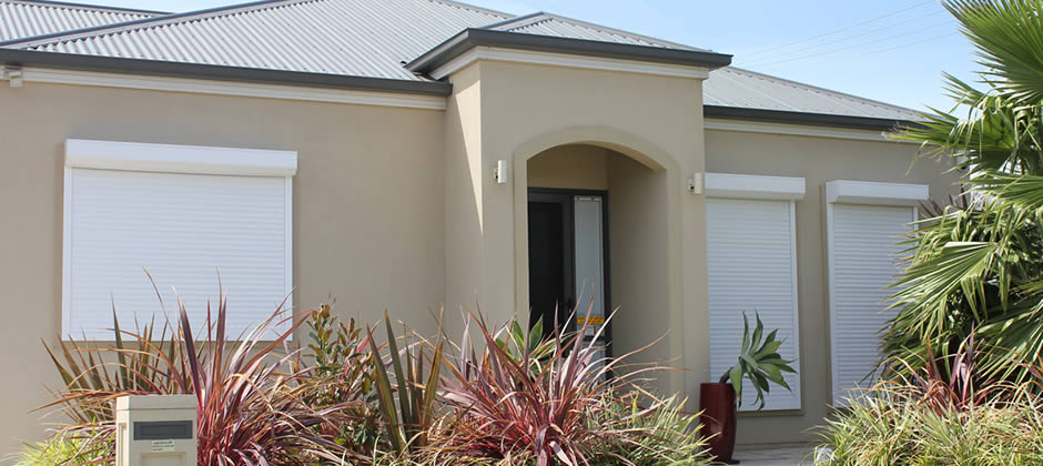 Modern home shutters northern Adelaide